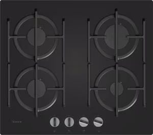 NEFF T26PIP4S0 N 70, Gas hob, 60 cm, Tempered glass, Black