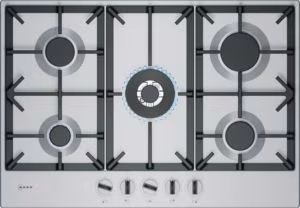NEFF T27CIQ8N0 N 70, Gas hob, 75 cm, Stainless steel