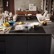 NEFF V68YYX4B0 N 90, Induction hob with integrated ventilation system, 80 cm, Matt black, Flex Design
