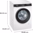 Siemens WG46G2Z4GB iQ500, Washing machine, front loader, 9 kg, max. 1600 rpm