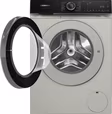 Siemens WG46H2AXGB iQ500, Washing machine, front loader, 9 kg, max. 1600 rpm, Silver inox