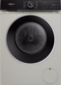 Siemens WG46H2AXGB iQ500, Washing machine, front loader, 9 kg, max. 1600 rpm, Silver inox