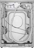 Siemens WG56H2AXGB iQ500, Washing machine, front loader, 10 kg, max. 1600 rpm, Silver inox