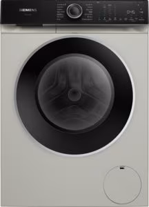 Siemens WG56H2AXGB iQ500, Washing machine, front loader, 10 kg, max. 1600 rpm, Silver inox