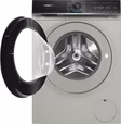 Siemens WG66B2AXGB iQ700, Washing machine, front loader, 11 kg, max. 1600 rpm, Silver inox