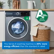 Bosch WGH254ARGB Series 6, Washing machine, front loader, 10 kg, max. 1400 rpm, Cast iron grey