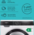 Siemens WQ45G203GB iQ500, Heat pump tumble dryer, 9 kg