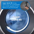 Bosch WQG245R2GB Series 6, Heat pump tumble dryer, 9 kg, Cast iron grey