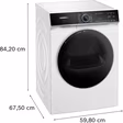 Siemens WR47B2C9GB iQ700, Heat pump tumble dryer, 9 kg