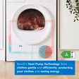 Bosch WTH85225GB Series 4, Heat pump tumble dryer, 8 kg