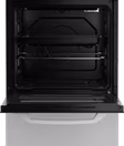 Zenith ZE501W 50cm Gas Single Oven with Gas Hob - White