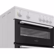 Zenith ZET605W 60cm Electric Cooker with Ceramic Hob - White