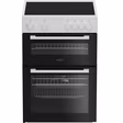 Zenith ZET605W 60cm Electric Cooker with Ceramic Hob - White