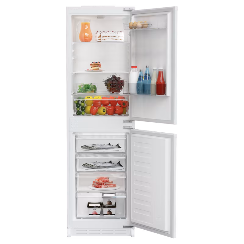 Zenith ZICSD455 54cm 50/50 Integrated Manual Fridge Freezer